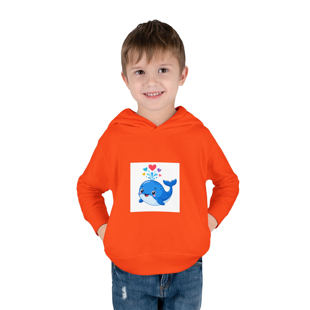 Happy Whale Toddler Hoodie — Nureli Kids