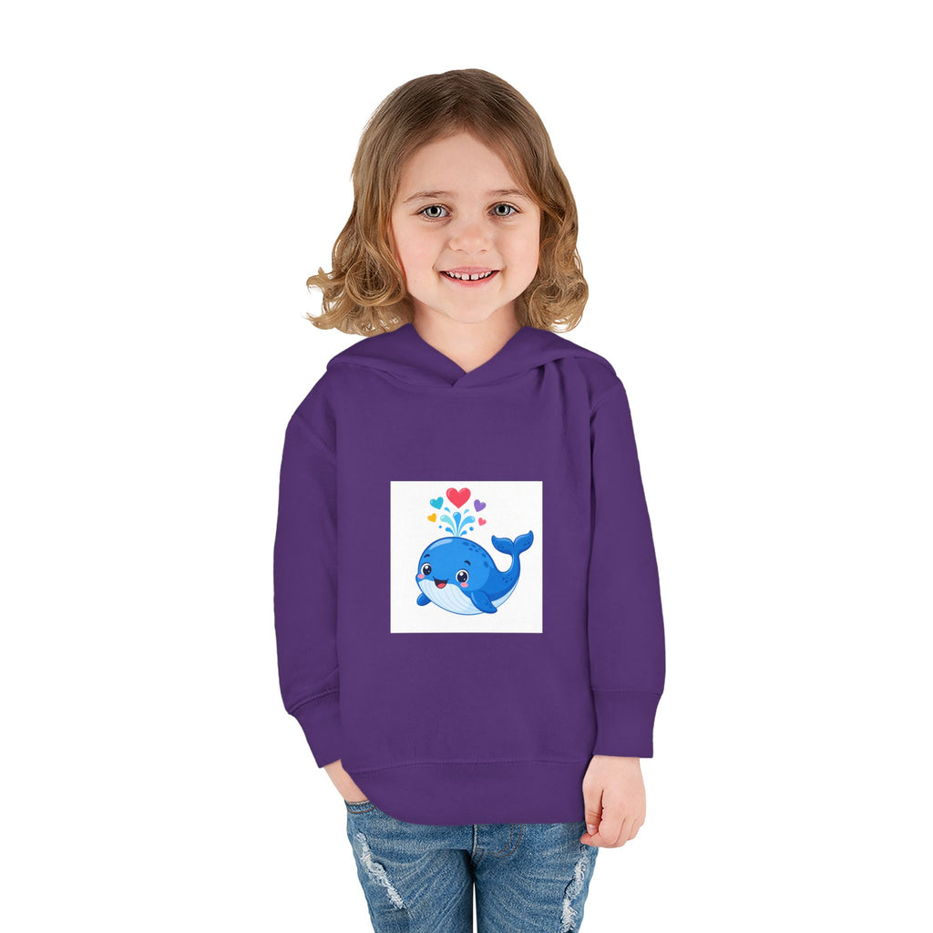 Happy Whale Toddler Hoodie — Nureli Kids