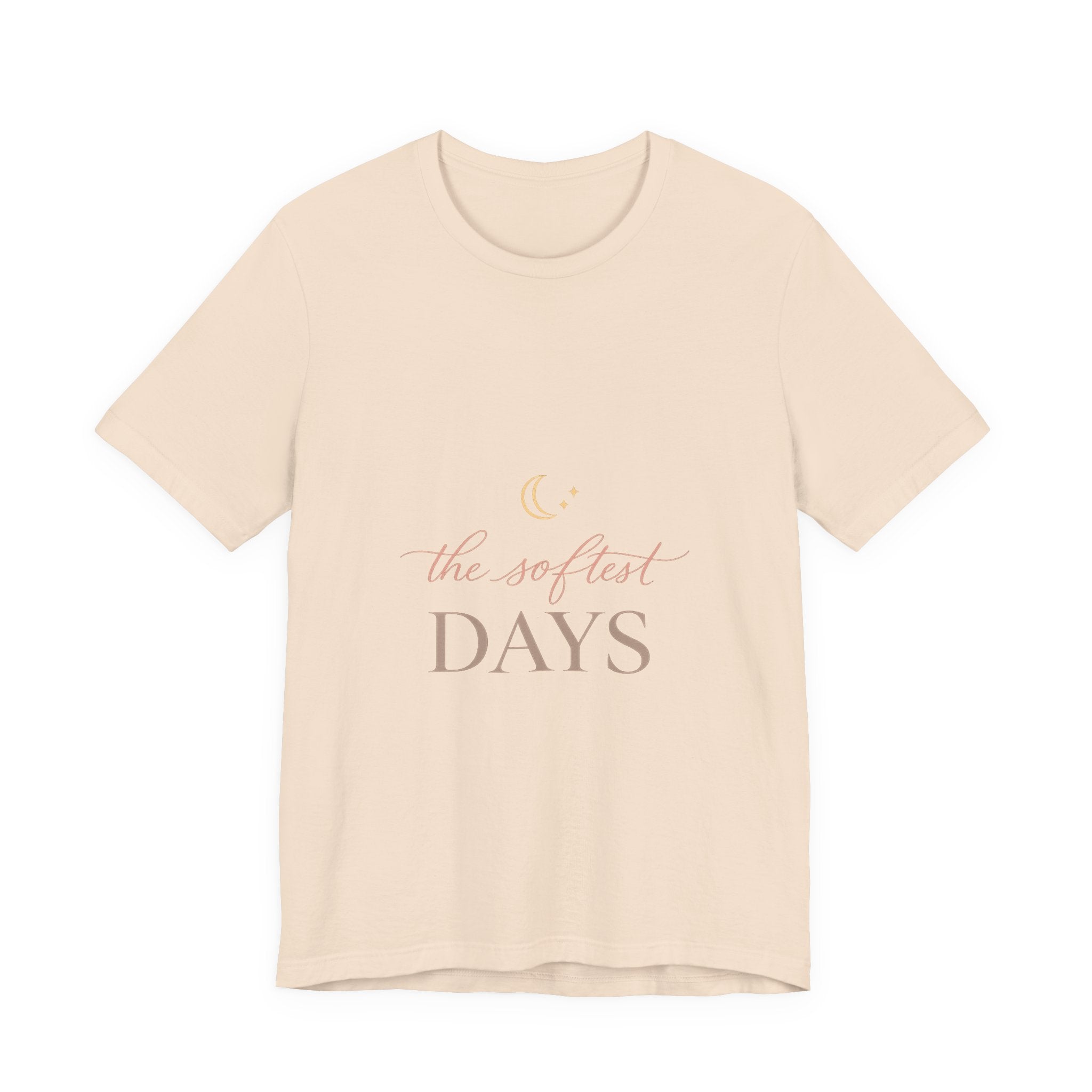 The Softest Days soft cotton tee from the Nureli collection, view 4
