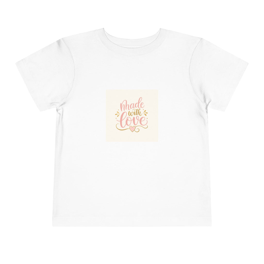 Made With Love toddler t-shirt for kids ages 2-5 by Nureli Kids