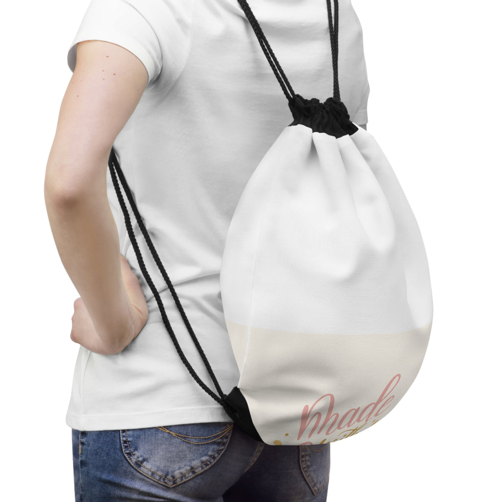 Made With Love Kids Drawstring Bag - Nureli Kids