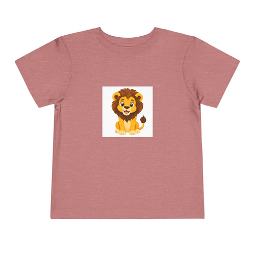Brave Little Lion soft toddler tee from the Nureli collection, view 2