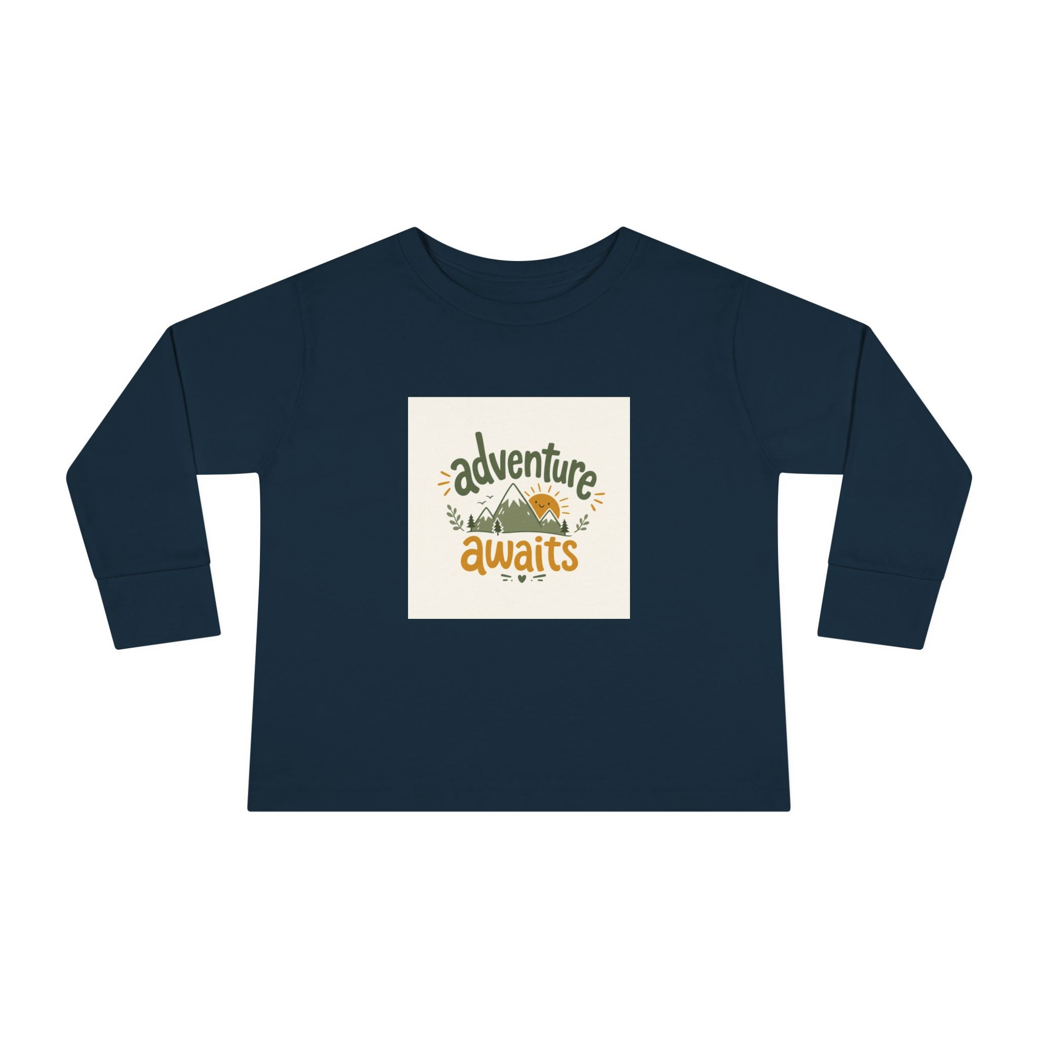 Adventure Awaits kids long-sleeve tee from the Nureli collection, view 6