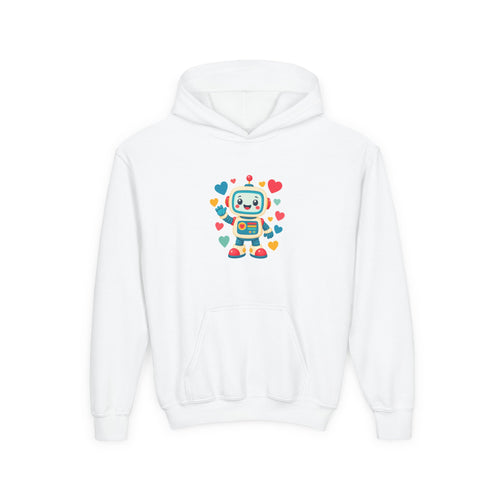 Beep Boop Robot kids hoodie by Nureli Kids