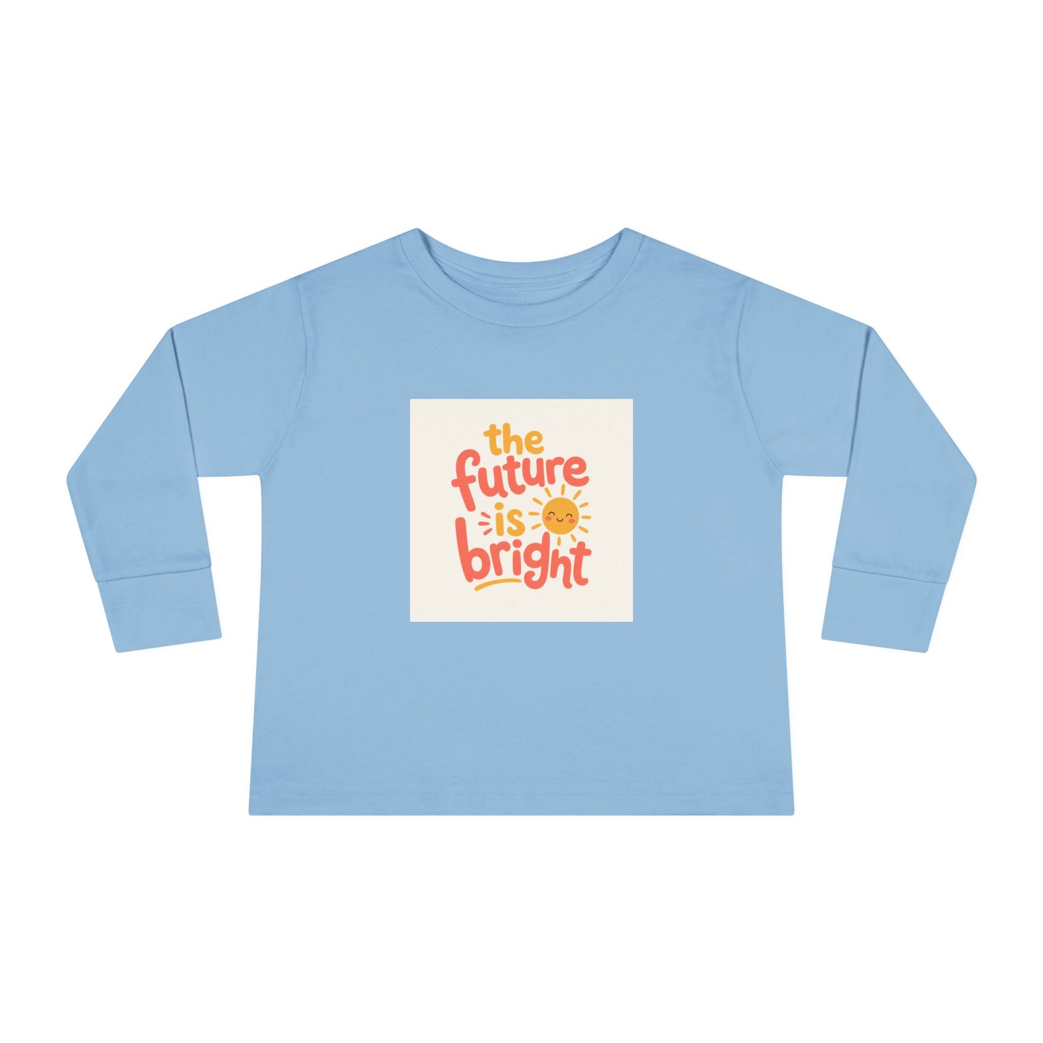 The Future Is Bright Toddler Long-Sleeve Tee — Nureli Kids