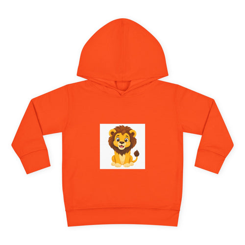 Brave Little Lion soft toddler hoodie from the Nureli collection, view 2