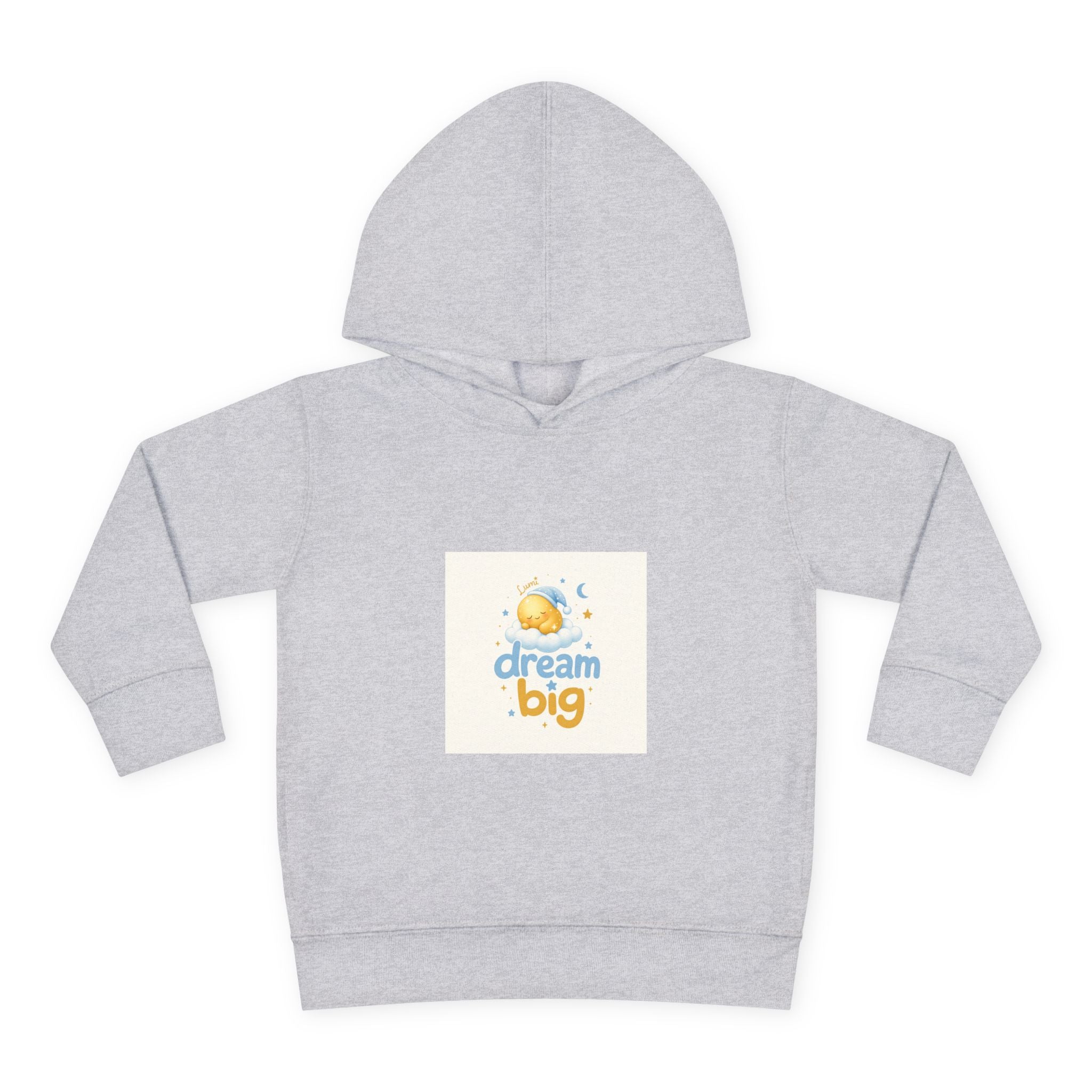 Dream Big soft toddler hoodie from the Nureli collection, view 3