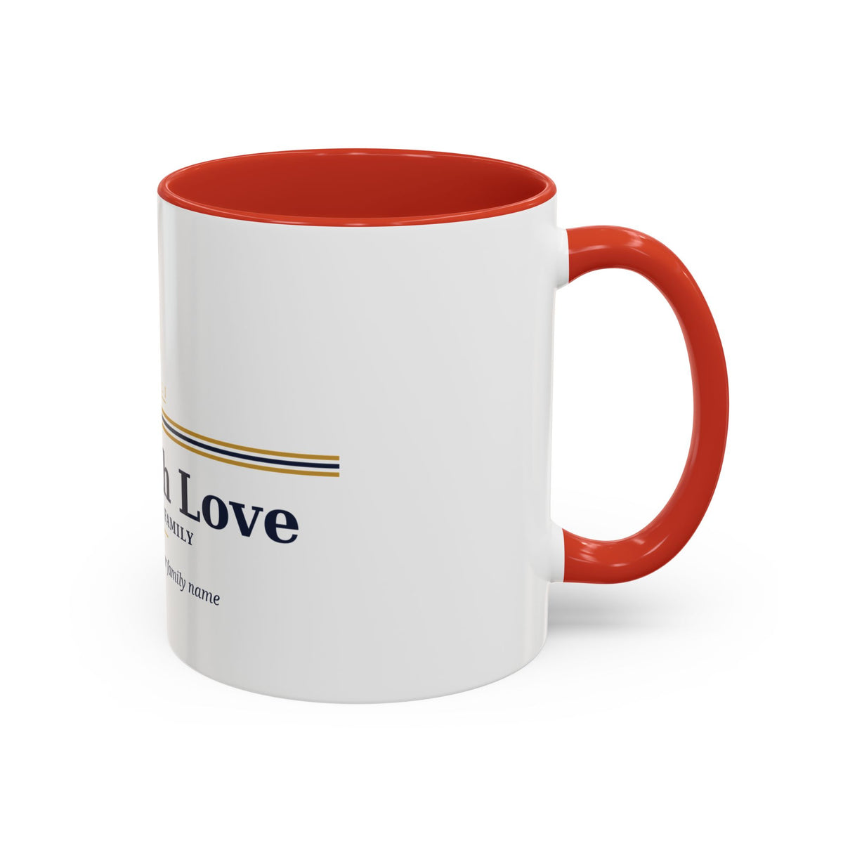 Est. With Love Family Crest Coffee Mug