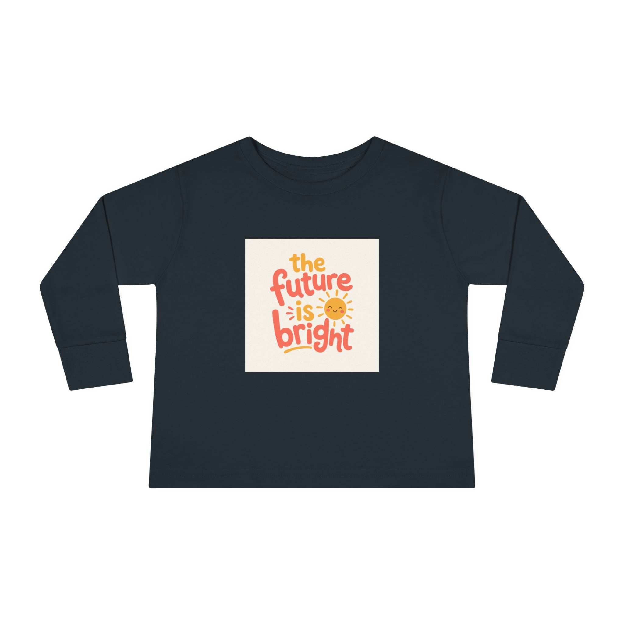 The Future Is Bright Toddler Long-Sleeve Tee — Nureli Kids
