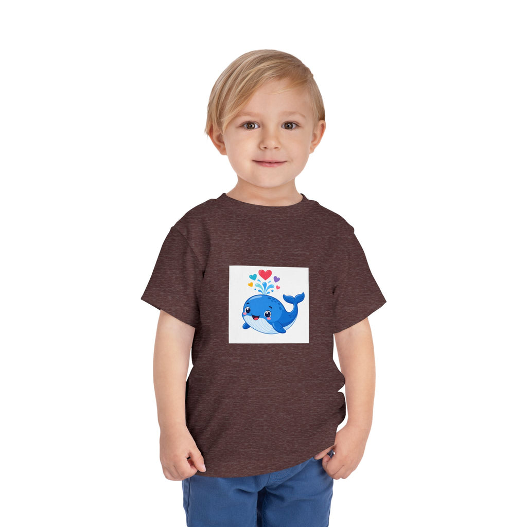 Happy Whale Toddler T-Shirt — Nureli Kids
