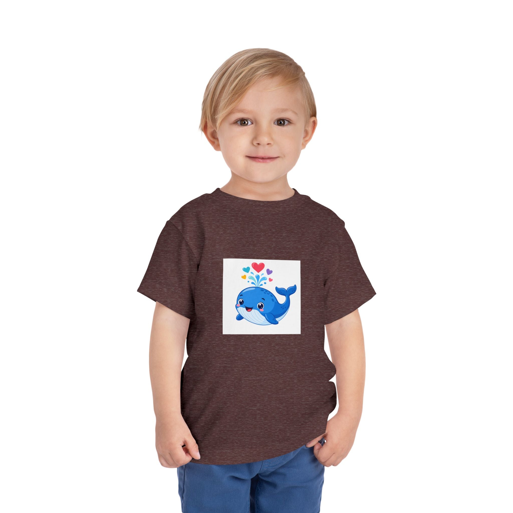Happy Whale Toddler T-Shirt — Nureli Kids