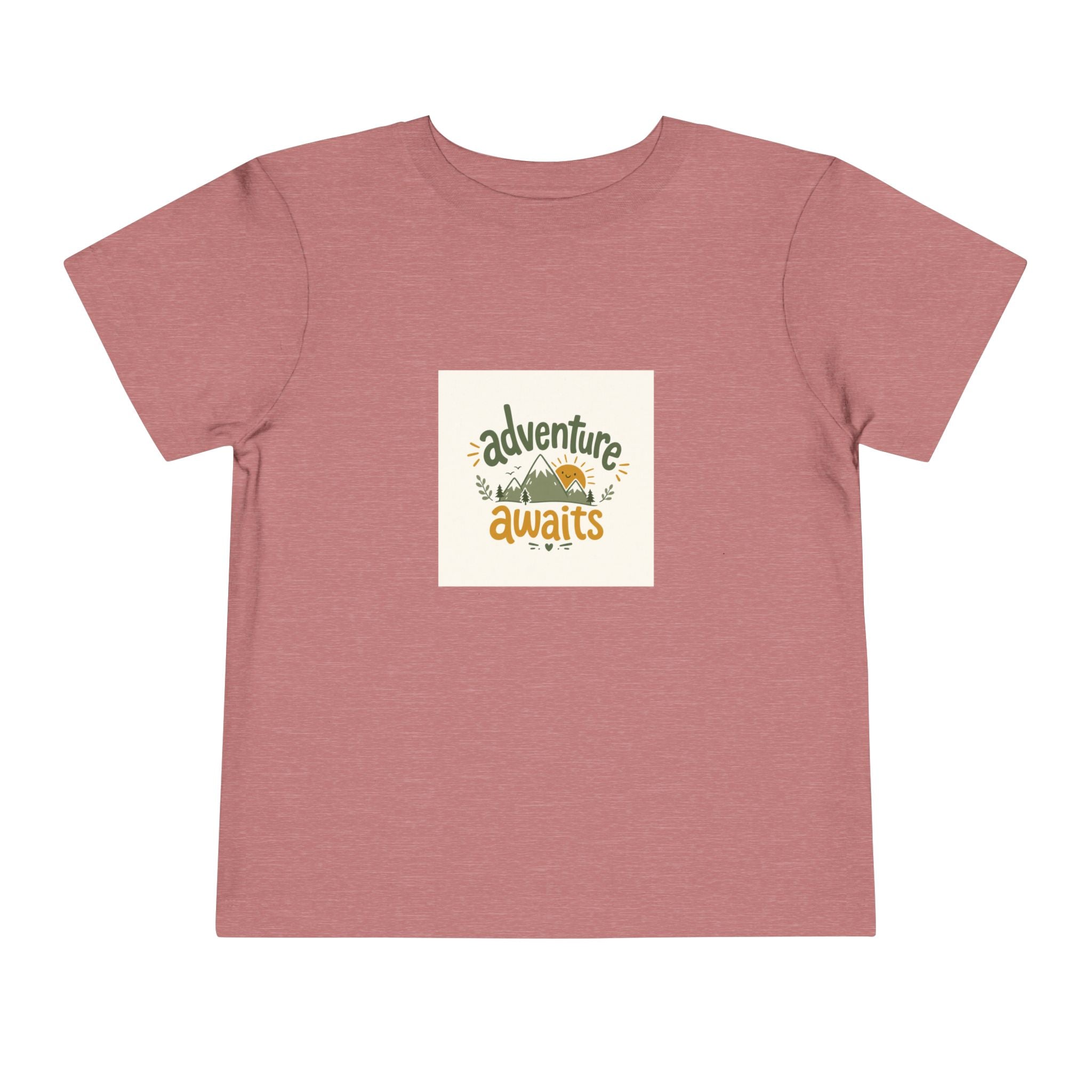Adventure Awaits soft toddler tee from the Nureli collection, view 2