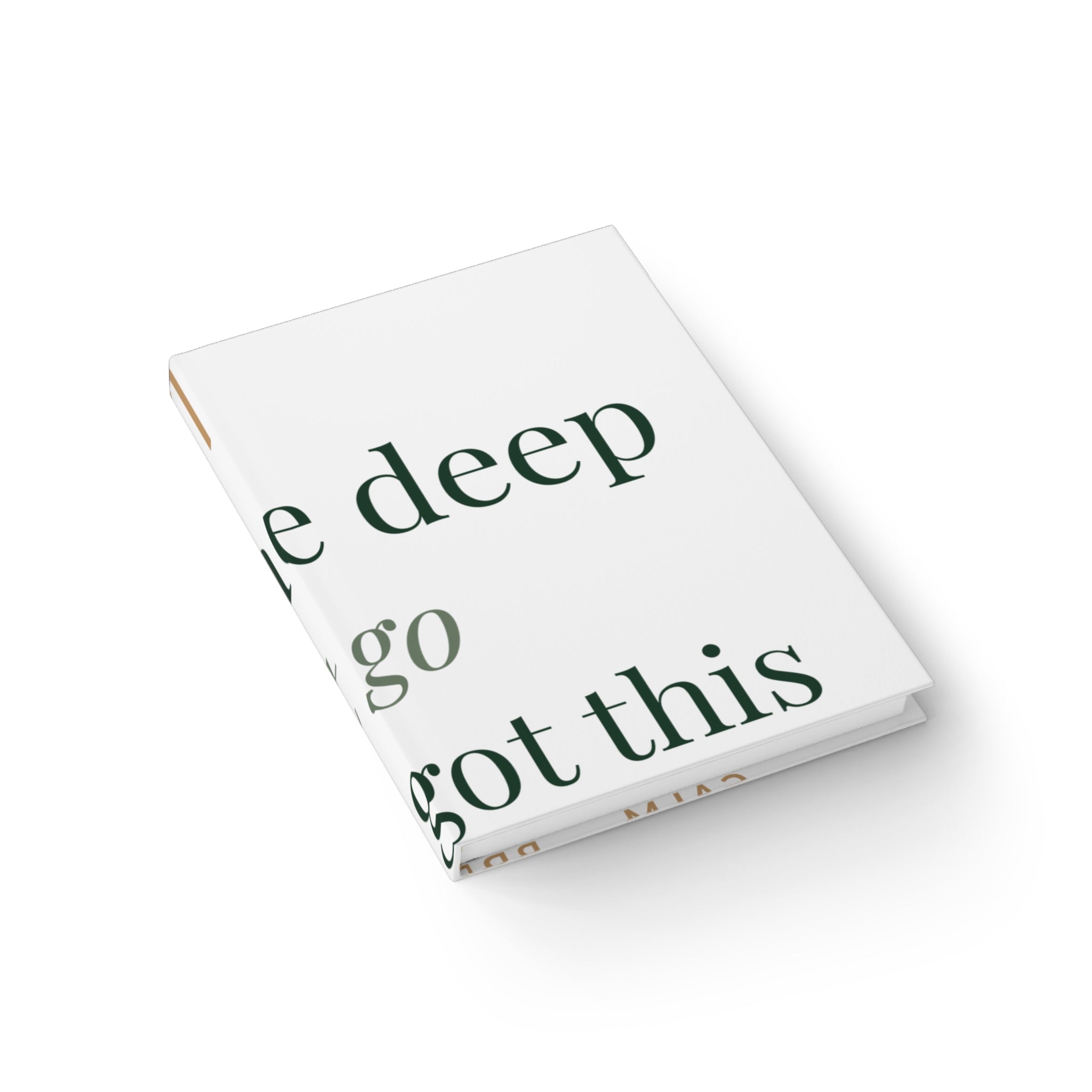 Breathe deep, let go, you've got this Journal