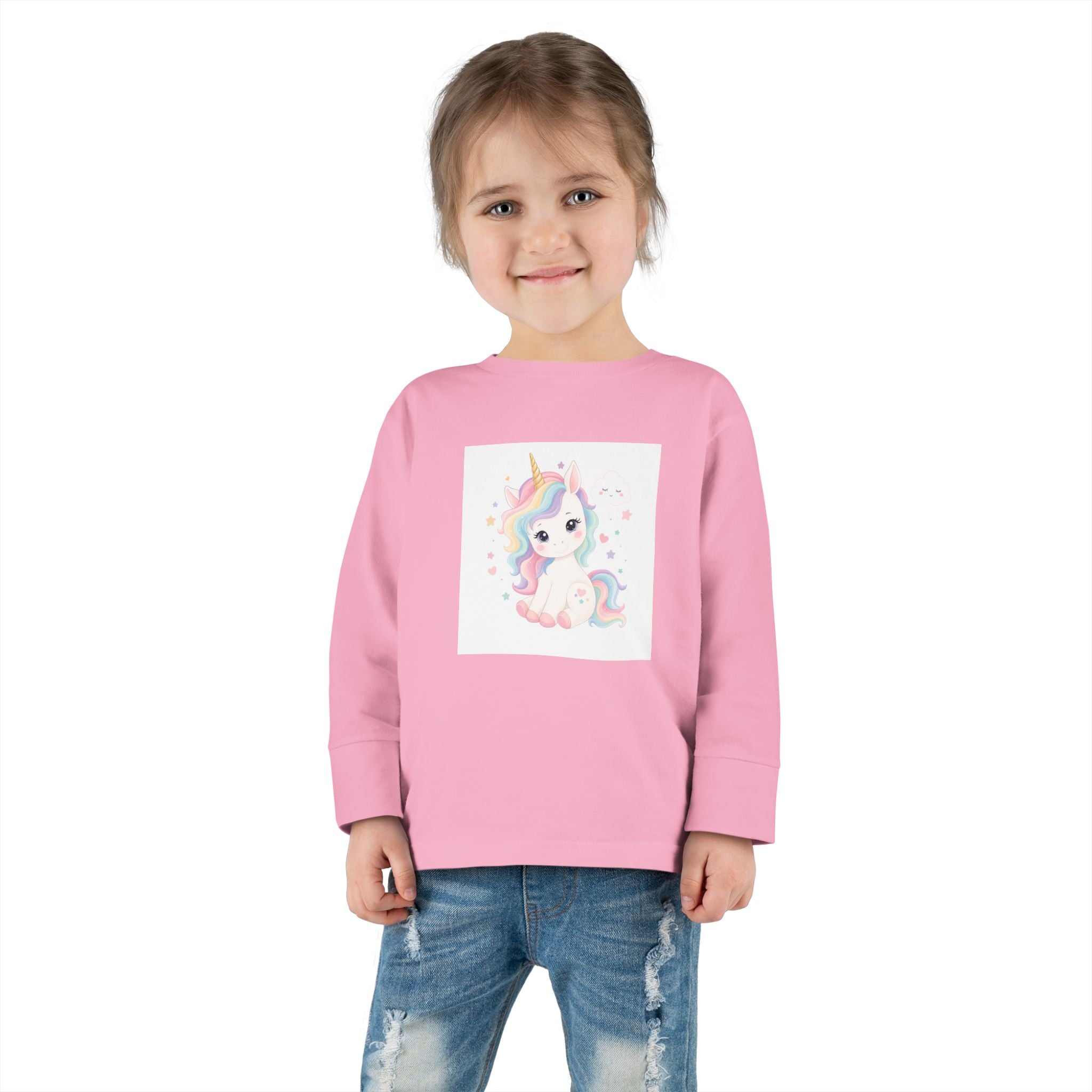 Dreamy Unicorn Toddler Long-Sleeve Tee — Nureli Kids
