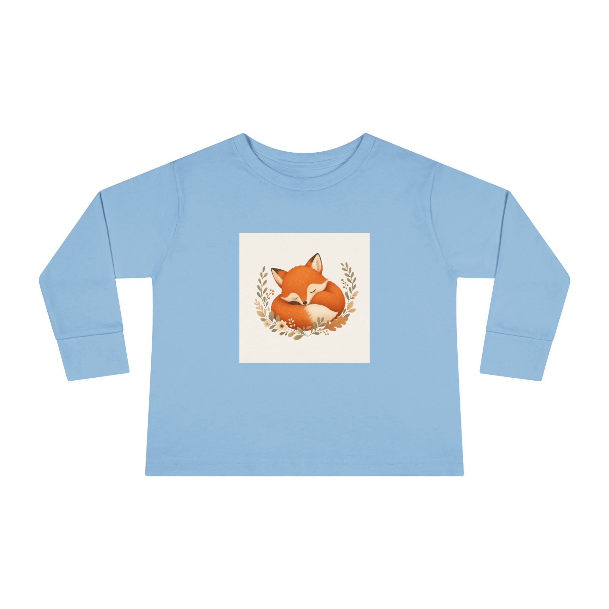 Clever Fox kids long-sleeve tee from the Nureli collection, view 3