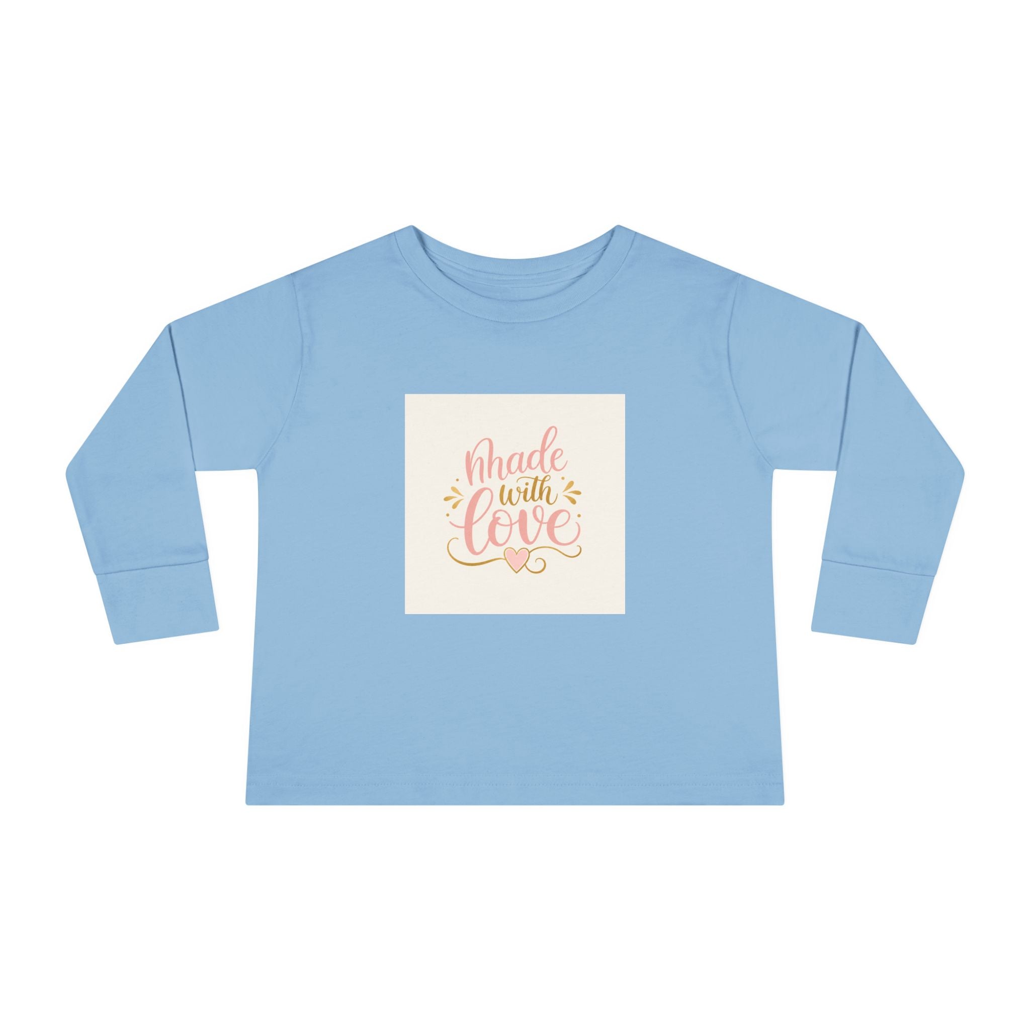 Made With Love Toddler Long-Sleeve Tee - Nureli Kids