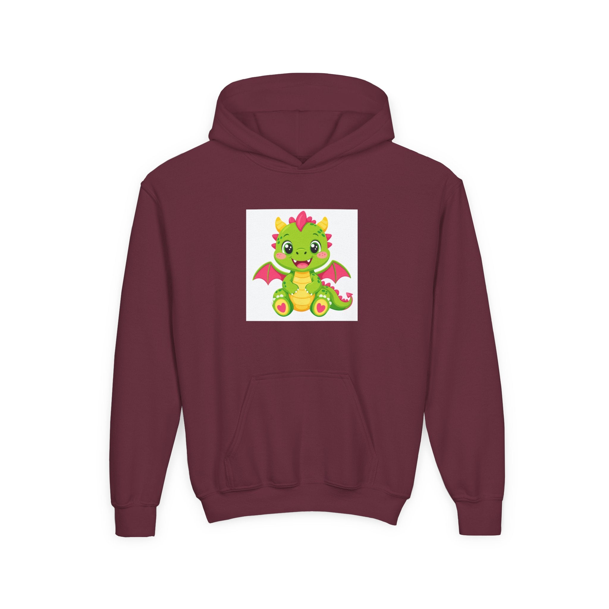 Tiny Dragon soft toddler hoodie from the Nureli collection, view 6