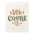 Little Explorer baby swaddle blanket for newborns by Nureli Kids