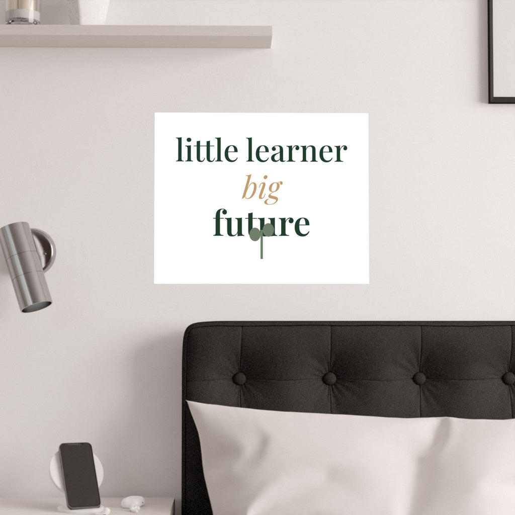 Little learner, big future Art Print