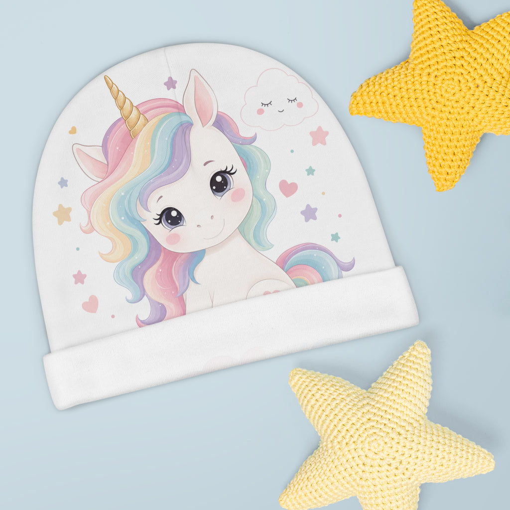 Dreamy Unicorn Baby Beanie — Nureli Kids