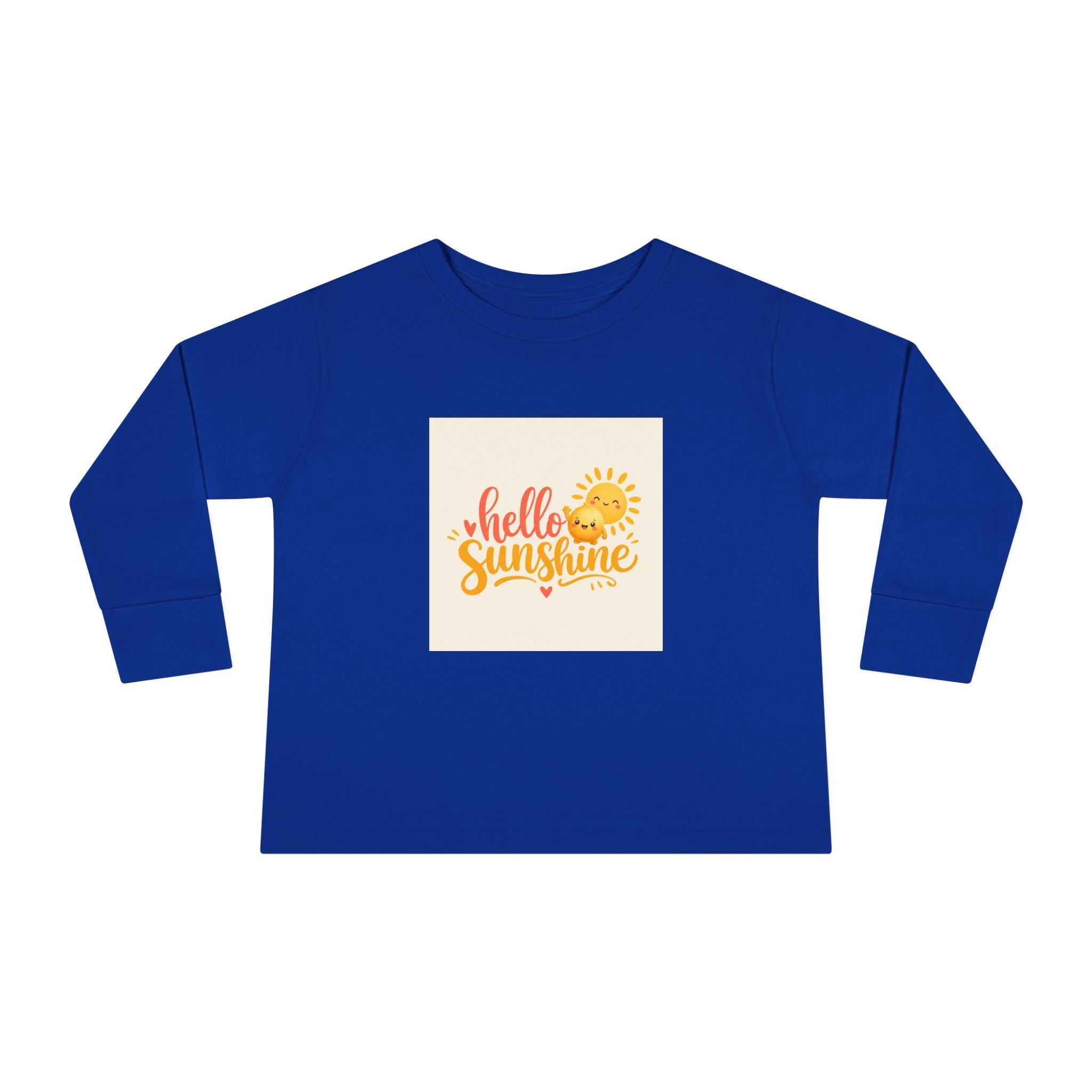 Hello Sunshine Toddler Long-Sleeve Tee - Nureli Kids