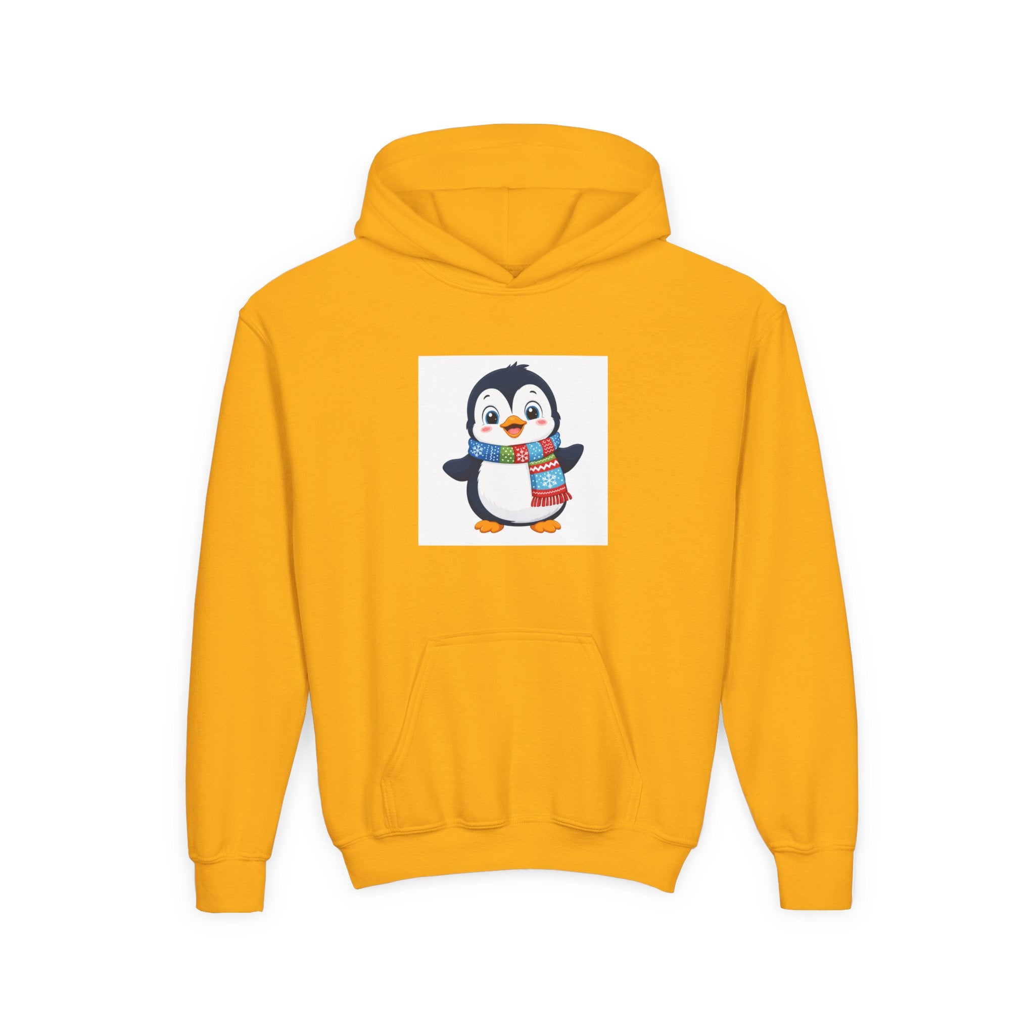 Waddle Penguin soft toddler hoodie from the Nureli collection, view 4
