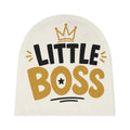 Little Boss baby beanie hat for newborns by Nureli Kids