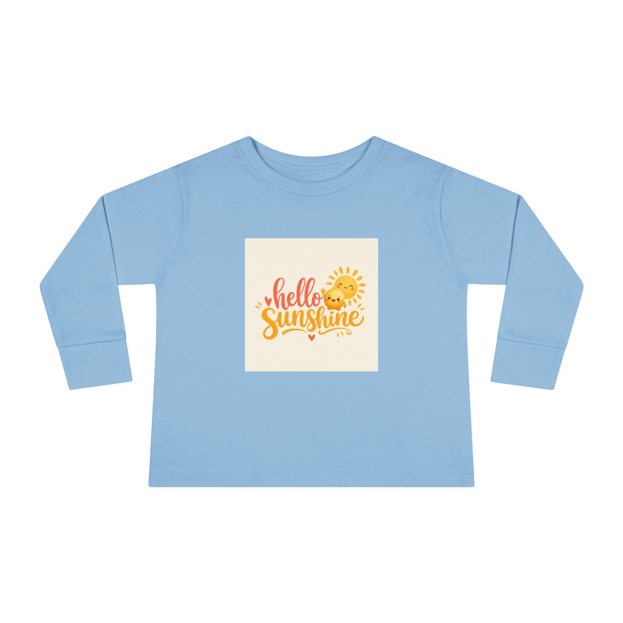 Hello Sunshine Toddler Long-Sleeve Tee - Nureli Kids