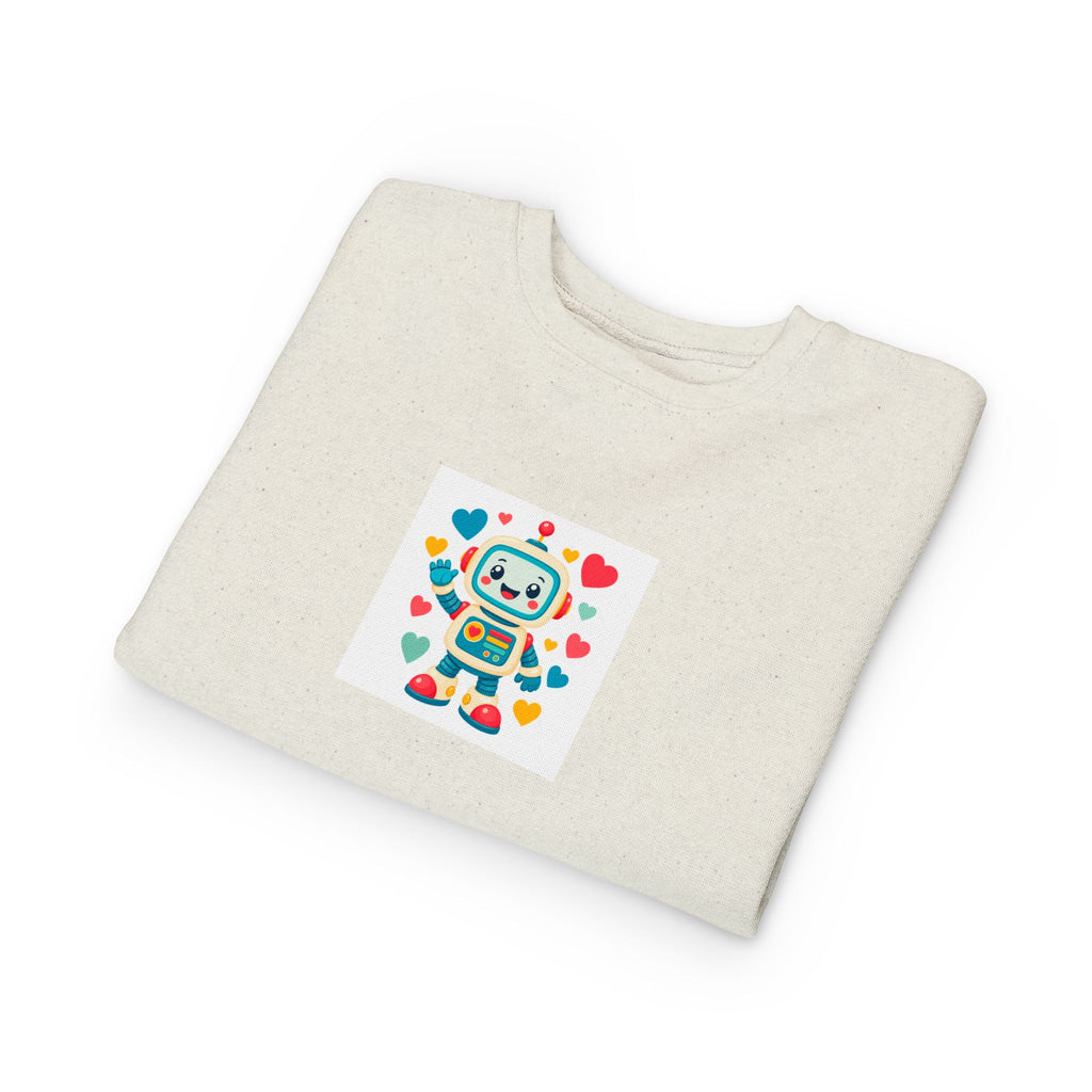 Beep Boop Robot Toddler Sweatshirt — Nureli Kids