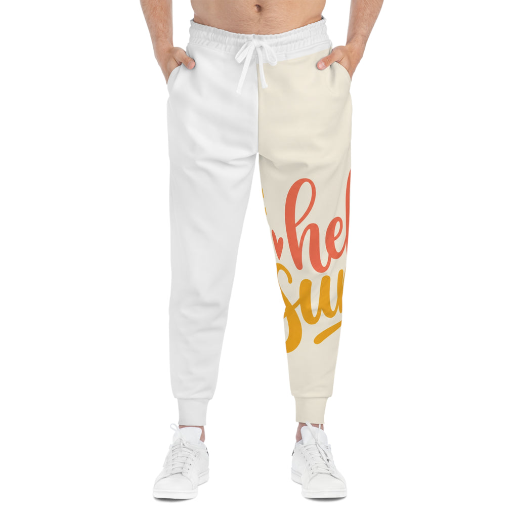 Hello Sunshine kids athletic shorts from the Nureli collection, view 3