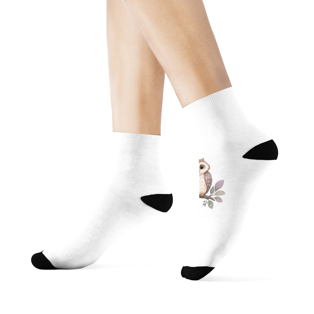 Wise Little Owl Kids Crew Socks — Nureli Kids