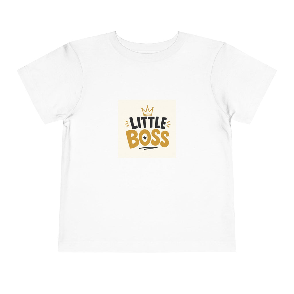 Little Boss toddler t-shirt for kids ages 2-5 by Nureli Kids