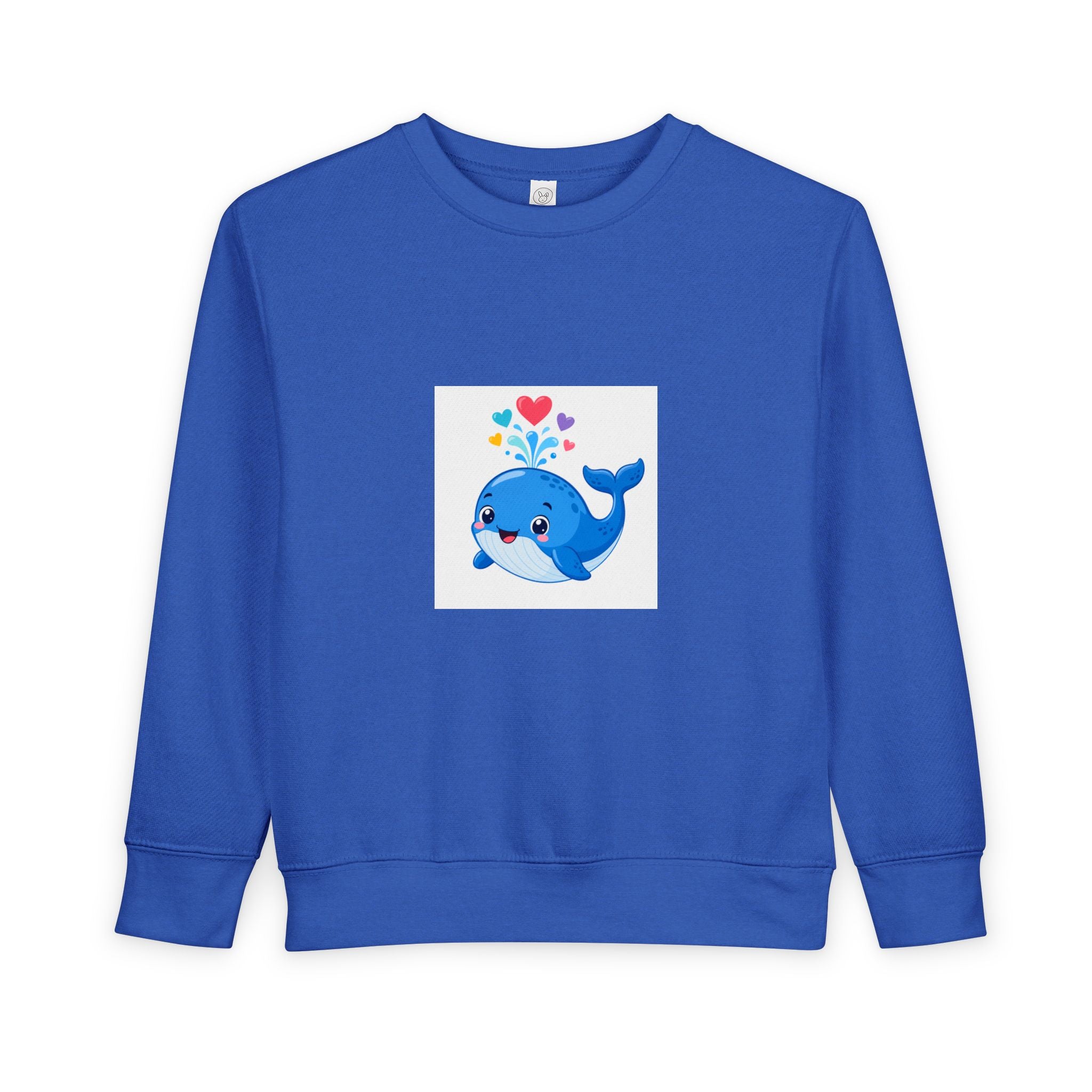 Happy Whale Toddler Sweatshirt — Nureli Kids