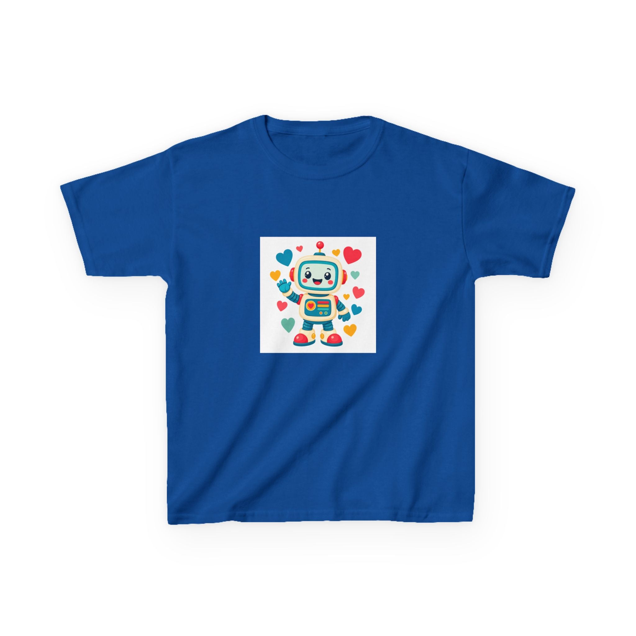 Beep Boop Robot soft kids tee from the Nureli collection, view 9