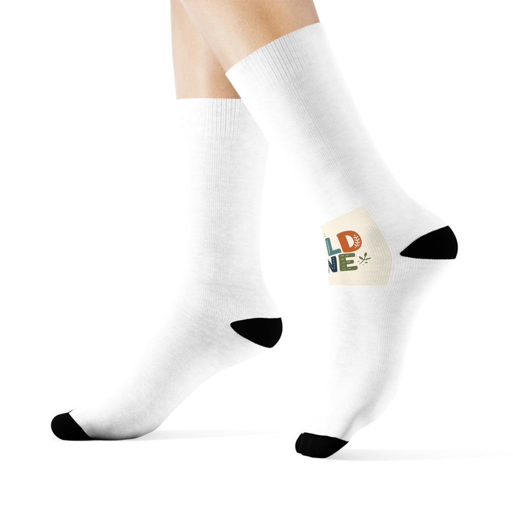 Wild One Kids Crew Socks - Nureli Kids