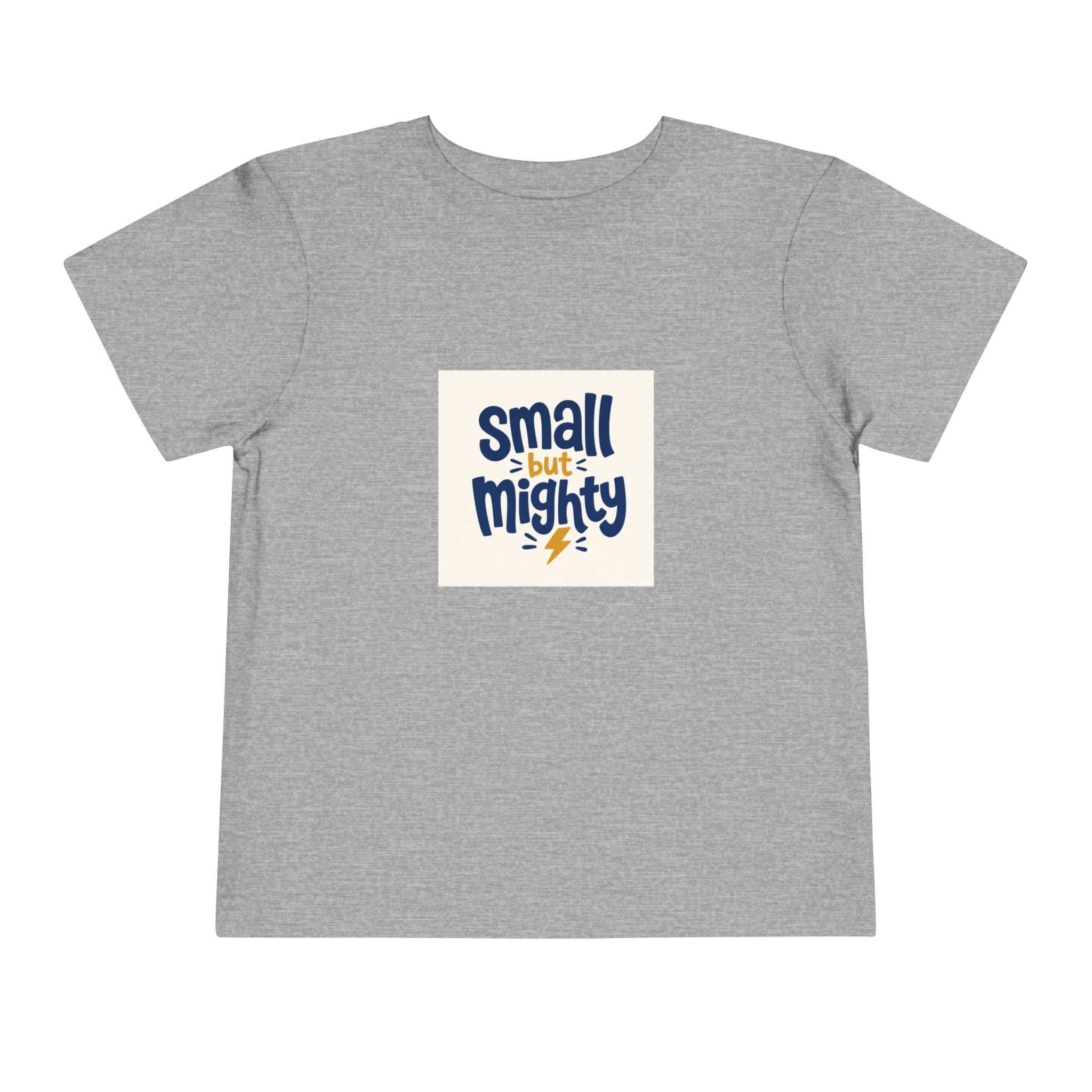Small But Mighty Toddler T-Shirt from the Nureli collection, view 10