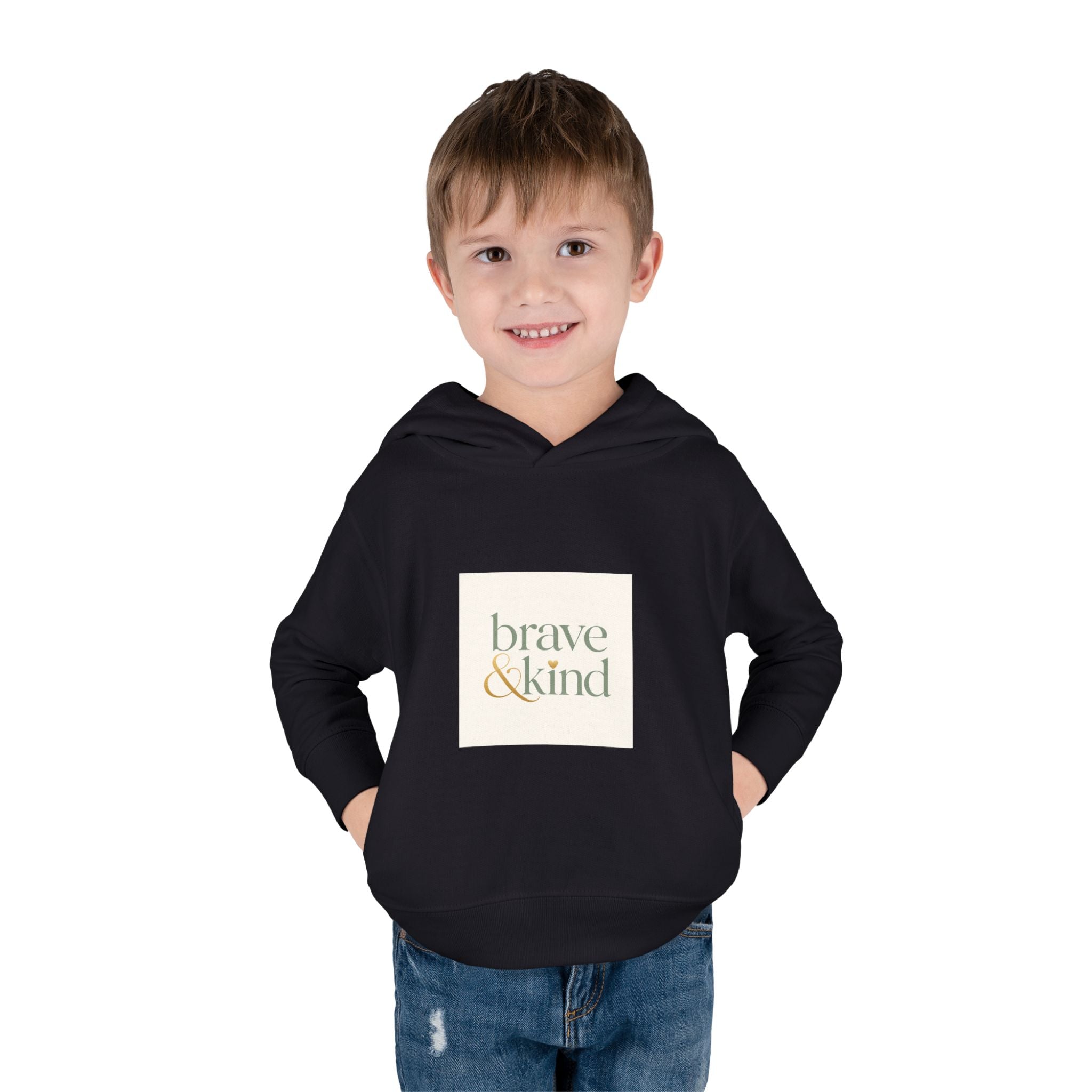 Brave And Kind Toddler Hoodie - Nureli Kids