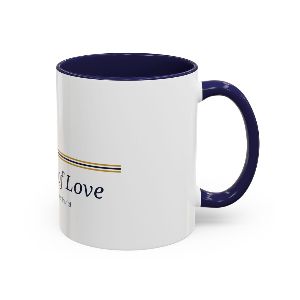 Monogram Legacy Ring ceramic coffee mug from the Nureli collection, view 8