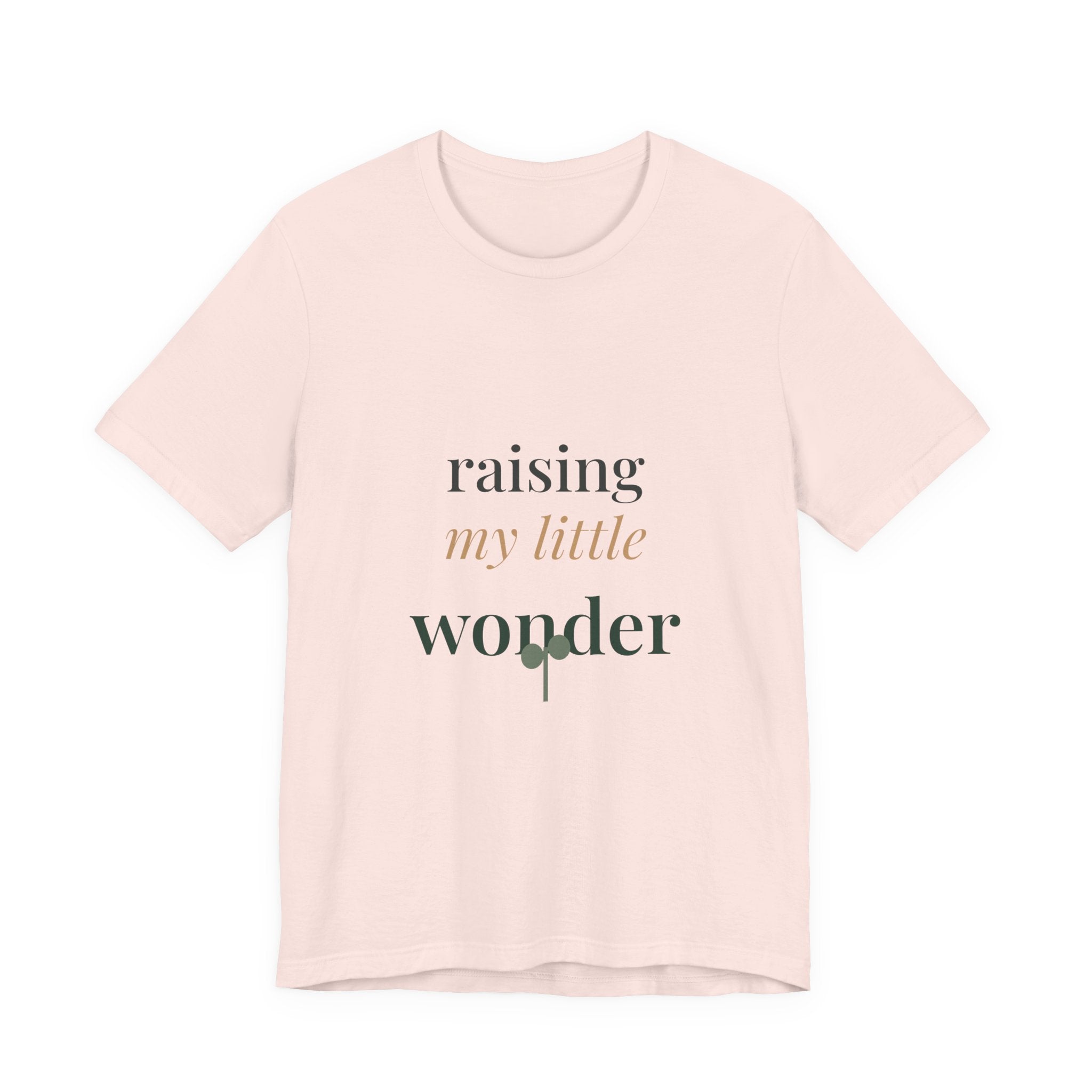 Raising my little wonder soft cotton tee from the Nureli collection, view 2