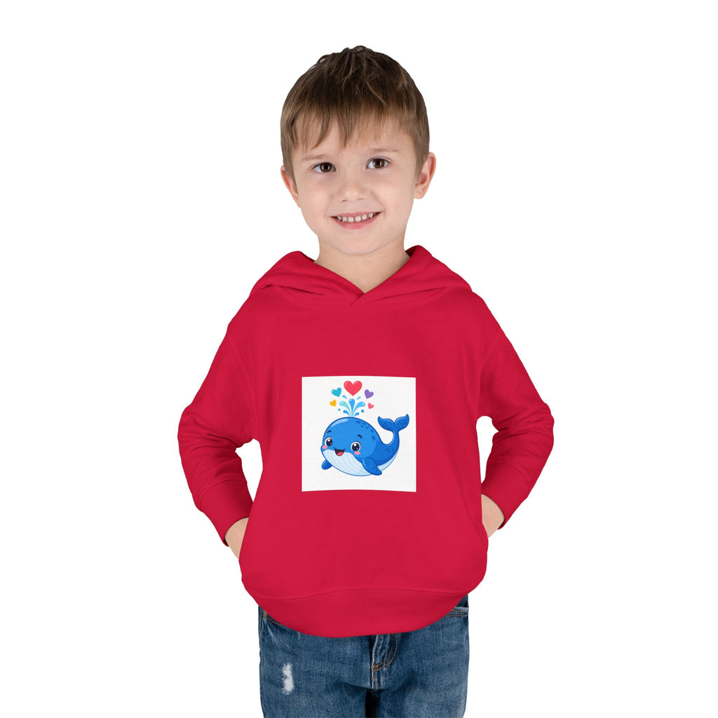 Happy Whale Toddler Hoodie — Nureli Kids