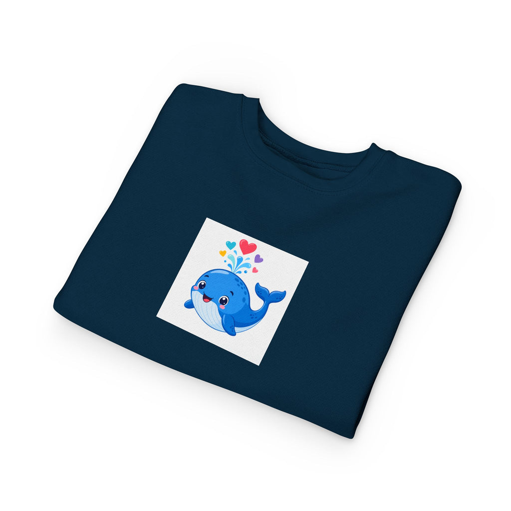 Happy Whale Toddler Sweatshirt — Nureli Kids