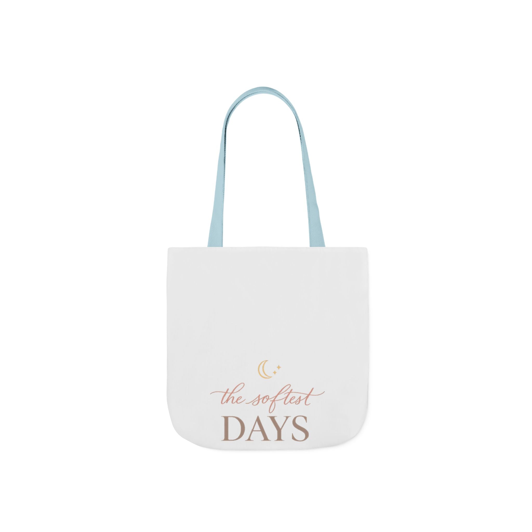 The Softest Days canvas tote bag from the Nureli collection, view 3