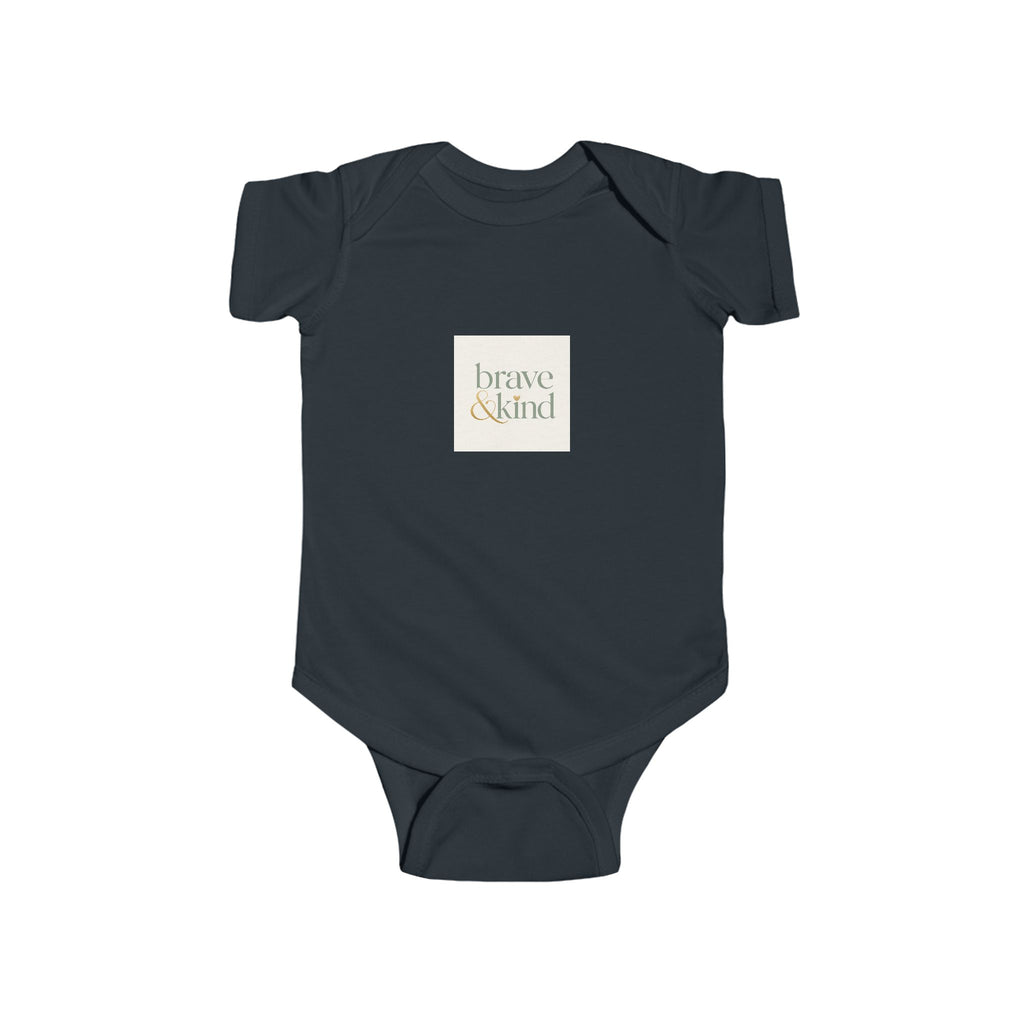 Brave And Kind soft baby bodysuit from the Nureli collection, view 9