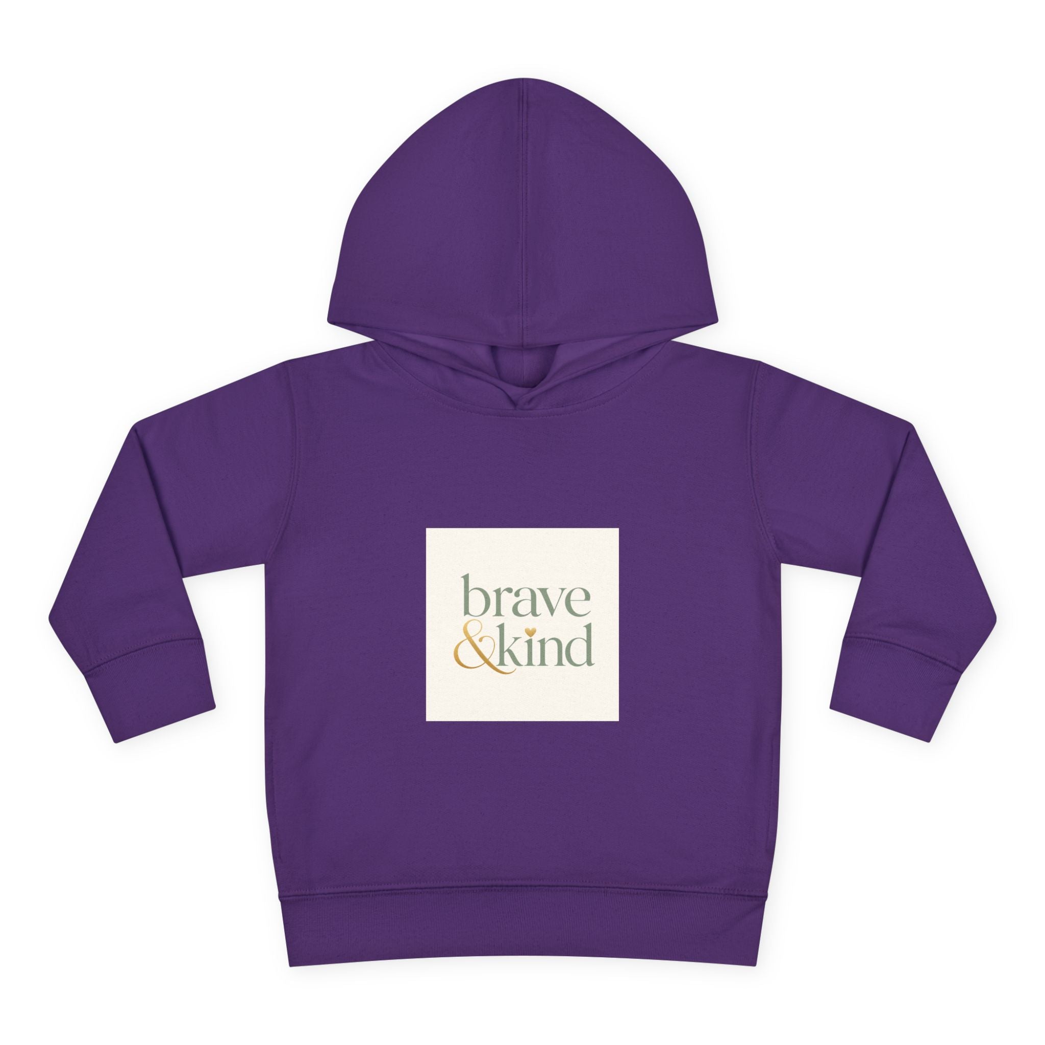 Brave And Kind soft toddler hoodie from the Nureli collection, view 11