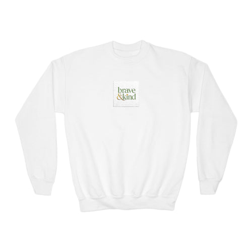 Brave And Kind kids crewneck sweatshirt by Nureli Kids