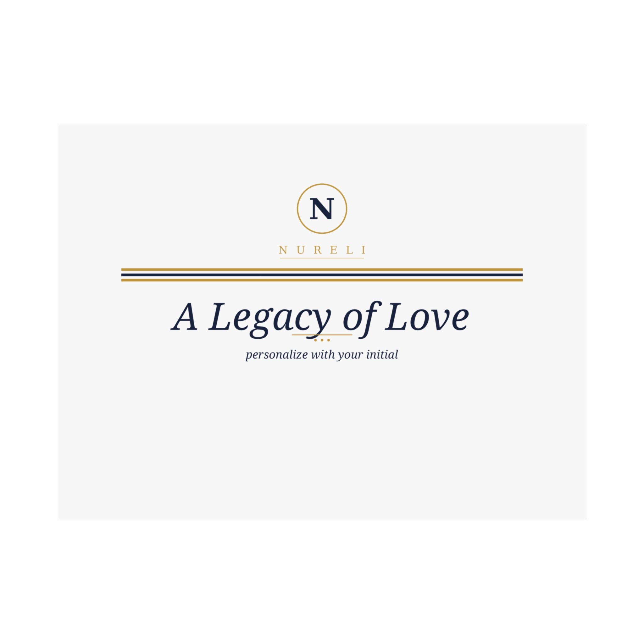 Monogram Legacy Ring Art Print