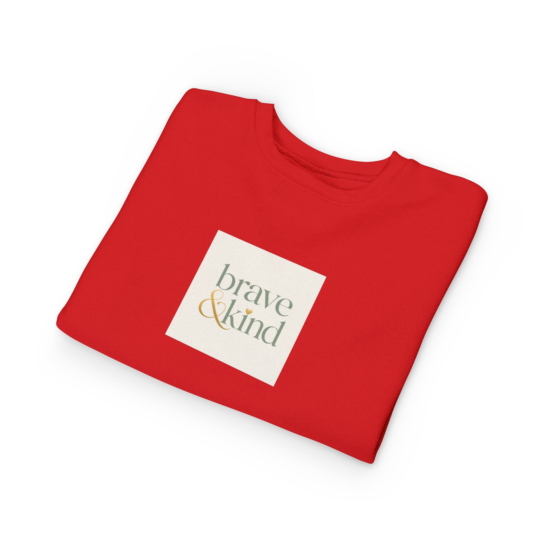 Brave And Kind Toddler Sweatshirt - Nureli Kids