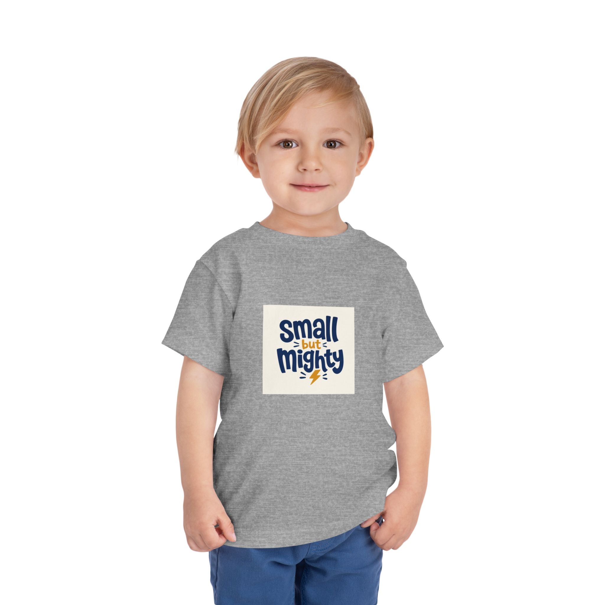Small But Mighty Toddler T-Shirt from the Nureli collection, view 47