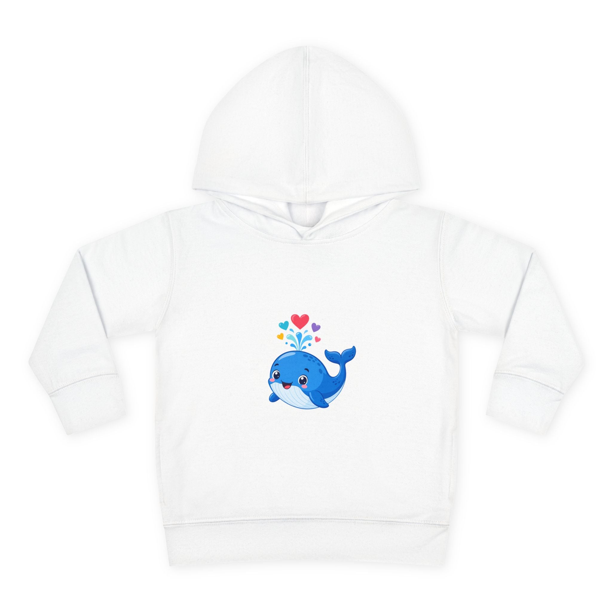 Happy Whale toddler hoodie sweatshirt for kids by Nureli Kids