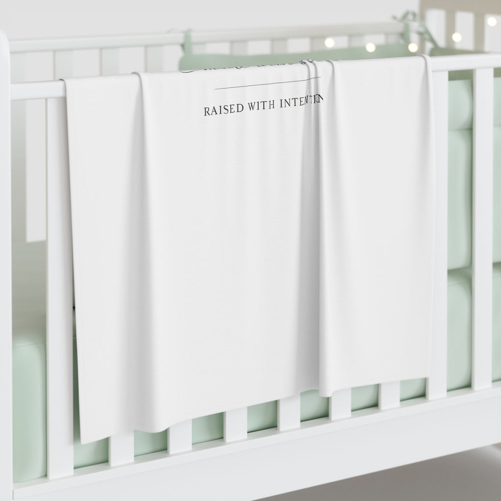 Made With Love, Raised With Intention Swaddle Blanket